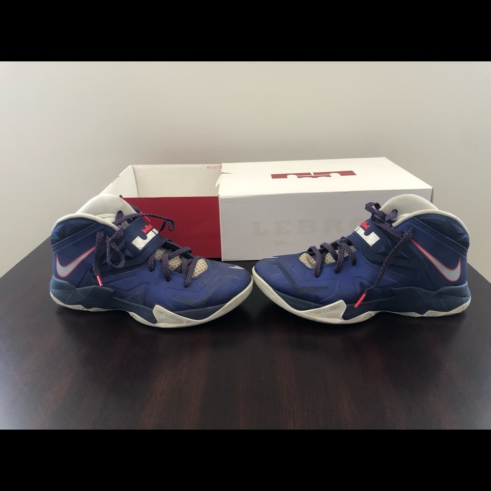 LeBron Zoom Solider 7 Deep Royal Blue - Picture 3 of 8